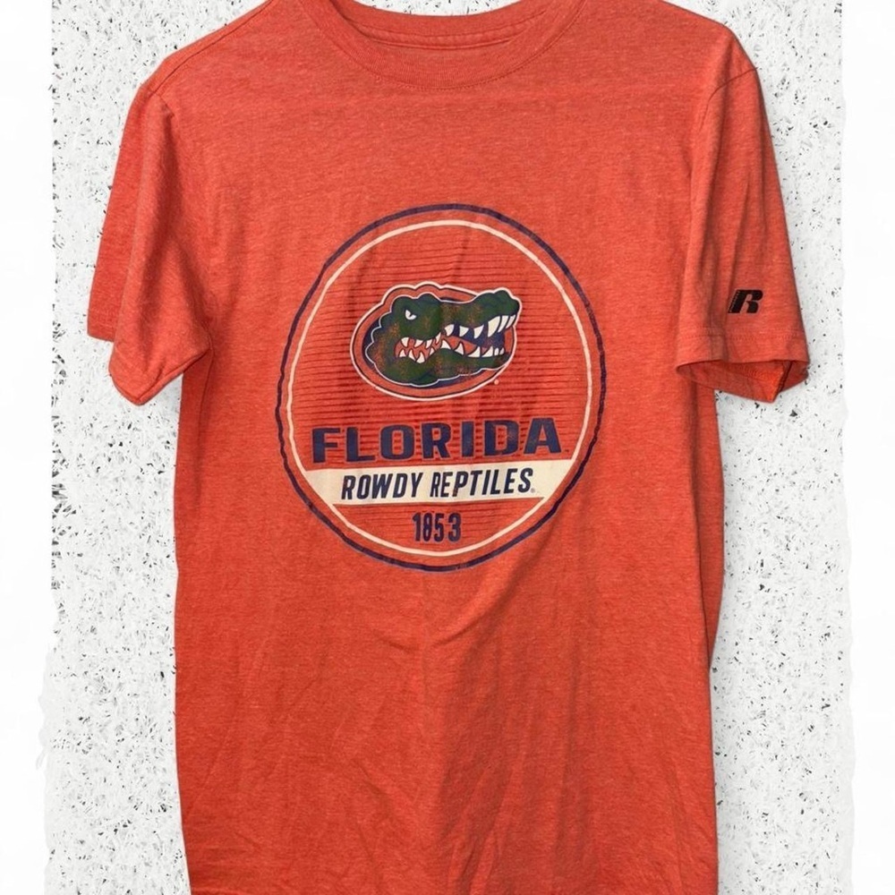 Men’s Russell Athletic Florida Gators orange T-shirt Size S #gators #college